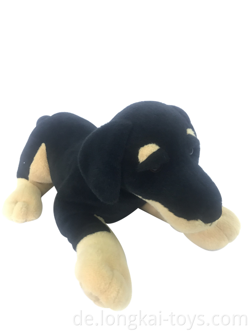Black Plush Dog